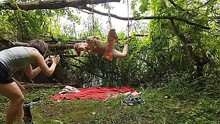 Forest Princess Meet Wankers