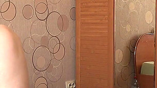 A Mature Wife in White Panties Fingering Her Hairy Pussy. Amateur Camera in the Bedroom. Big Ass off-screen.