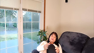 Enjoying Both My Ass and Hairy Pussy