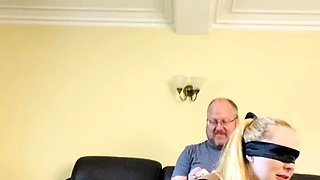 Fuck his sexy young amateur blonde homesex video