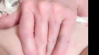 Close up Clit Rubbing - My Big Tits Bouncing Right Behind