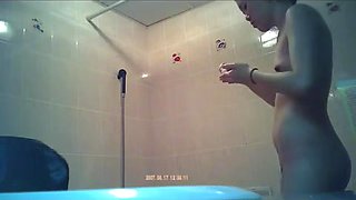 AMA asian naked in the shower