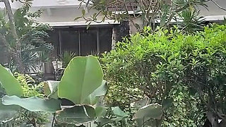 Hot Brunette Shows off Her Perfect Ass and Muscle Back