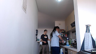 Maid Isn't Happy so Her Boyfriend Takes Her to Hotel