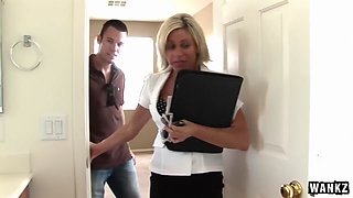 Big Titty MILF Payton Hall Reamed Until She Can Barely Walk