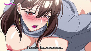 My Classmate the Sexy Actress Moans Loudly as I Fuck Her Hard on the Couch We Share