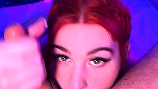 Fiery Redhead Abigail Morriss Wild Hard Cock Ride