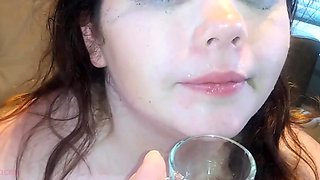 Beauty Amateur Redhead Teen make Perfect Blowjob