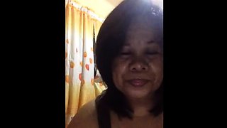 Filipina Granny Big Clit Show