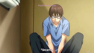 Hotwife Wifey with a Freak in the Folks's Rest room(Manga porn)