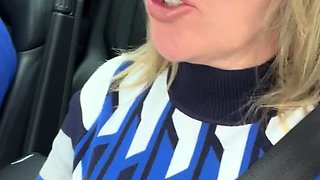 Blonde emo amateur solo masturbation