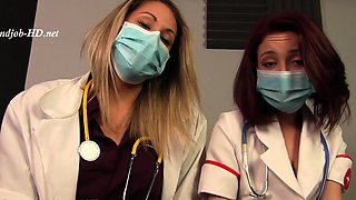 You Get Examined   Jerked Off By Dr Nikki Brooks   Nurse