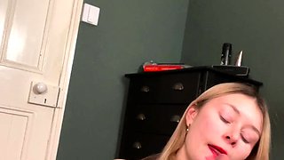 Amateur blonde teen emily austin fucked in pov