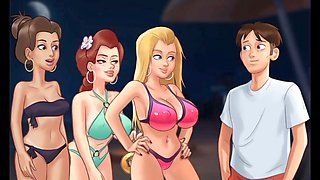 Hentai anime scenes with rough orgasm control and steamy teen action