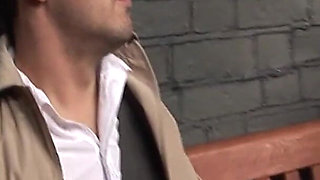 Uniformed Sluts - ebony Brunette Romana Ryder Dressed as a Sexy Police Officer Fucking Hard in the Cell