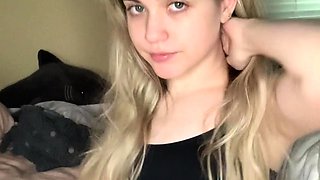 Kinky teen couple practices bdsm foot fetish