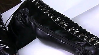 Boot Licking for Mistress