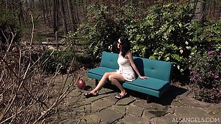 Corra Cox Photoshoot Pussy rubbing