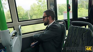 Mature4k. hot and leaking porn in the bus