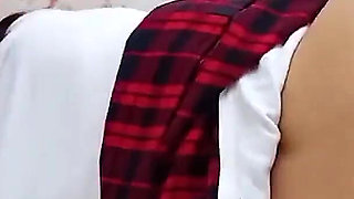 Teacher Convinces Student to Fuck and She Comes on Brakes! Student Eats Her Teacher's Semen