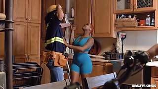 Big Cock Pounds Deja Maries Big Tits