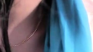 Close up teen foot worship