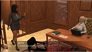 Project hotwife - gameplay - roleplay - lesbian teasing each other