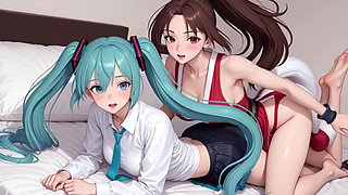 Anime Sensual Girls Adult Style Fantasy Visual