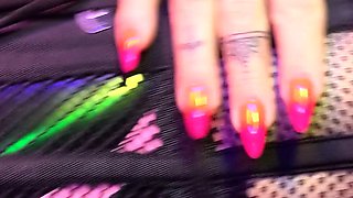 Cute curly brunette solo webcam masturbation