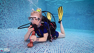 Deep Throat Dive Scuba Suck Training