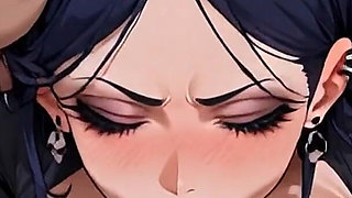 Anime Ai My Ex-girlfriend Invites Me to Her House to Give Me a Deep Throat