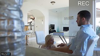 Horny Babysitter Kenzie Reeves Craves Big Cock Sneak Fucks