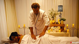 Raunchy hussy emotional sex scene