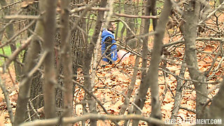 Czech Experiment 8 Fucking Behind a Bus Stop