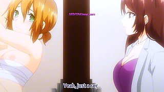 Anime MILF gets on all fours and begs for deep pounding