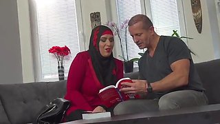 Grateful sexy Muslim gets fucked