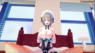 Rita Rossweisse Sexy Maid Get Fucked - Honkai Impact