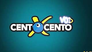 Orgasmo sex with crazy lover from Cento X Cento