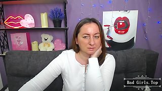 BBW natural big boobs web brunette cute mature