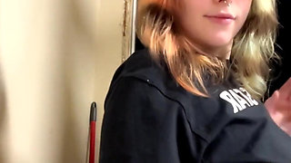 Pornstar Smokes a Cigarette