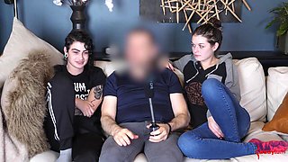 Insane BDSM fetish fuck sluts bound together