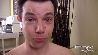 Cum in Eyes Slave