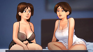 Stepmom Caught Me fucking Her friend - Summertime Saga part 1