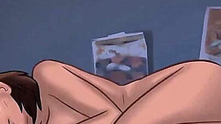 Summertime saga: horny stepmom fucks her stepson hard on his bed ep 188