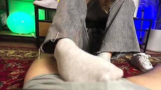 Amateur Trampling brings you Foot Fetish xxx mov