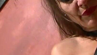 Whipping, dominating, spanking submissive