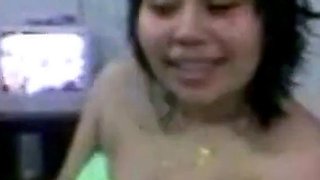 Shy Malaysian MILF Strips for the Camera