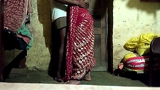 Young Indian Couple Kissing