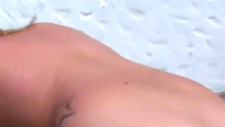 Blonde teen seduces stepmoms boyfriend