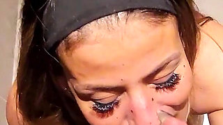 Spxprod Features the Stunning Latina Melanie Delveccihio in an Intense Blowjob